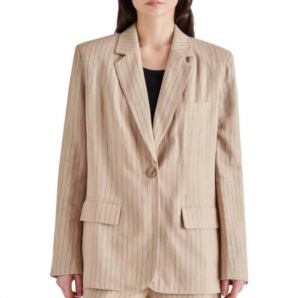 STEVE MADDEN Jackets & Blazers - NEW STEVE MADDEN imaan blazer in wood thrush